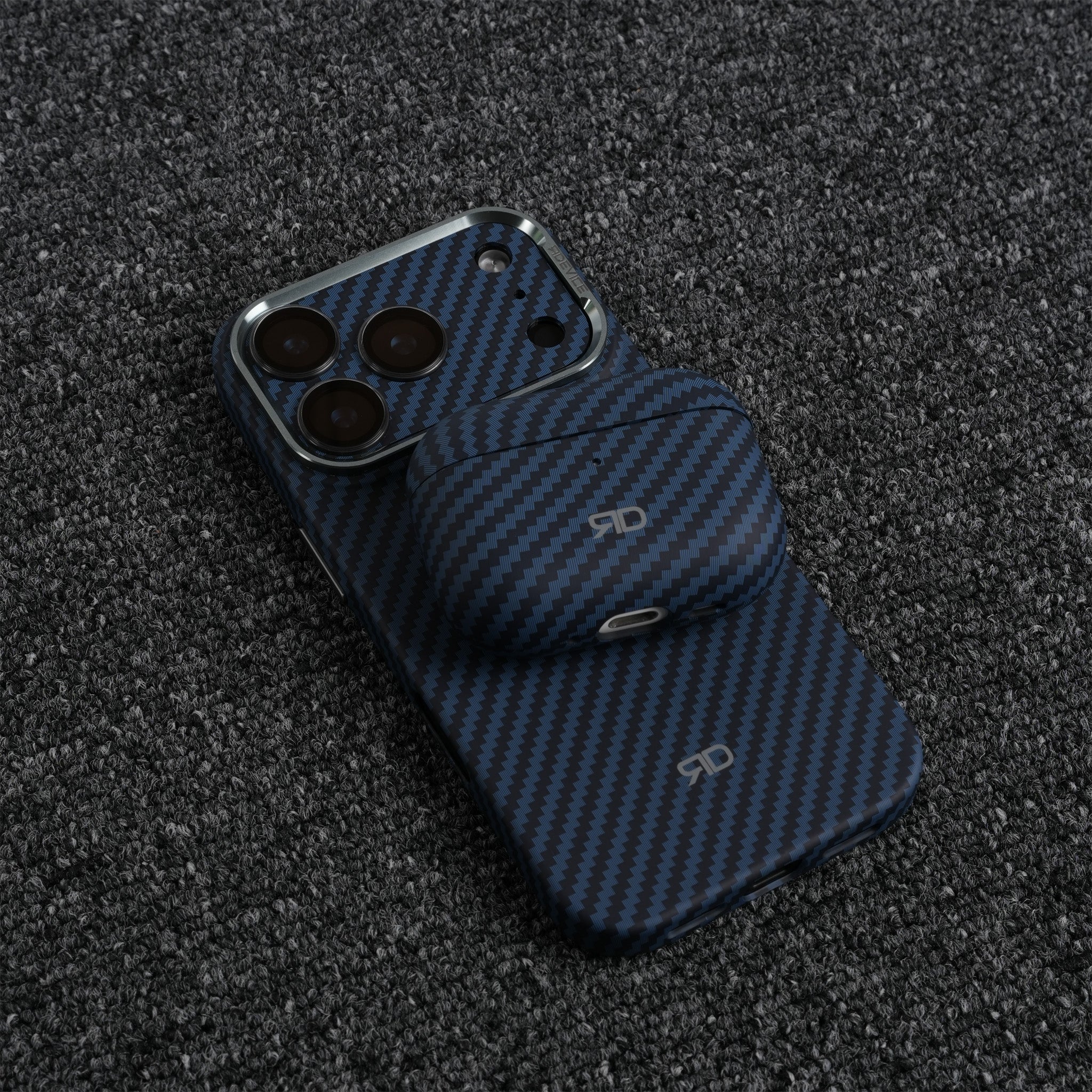 Custodia RD in fibra di carbonio per AirPods