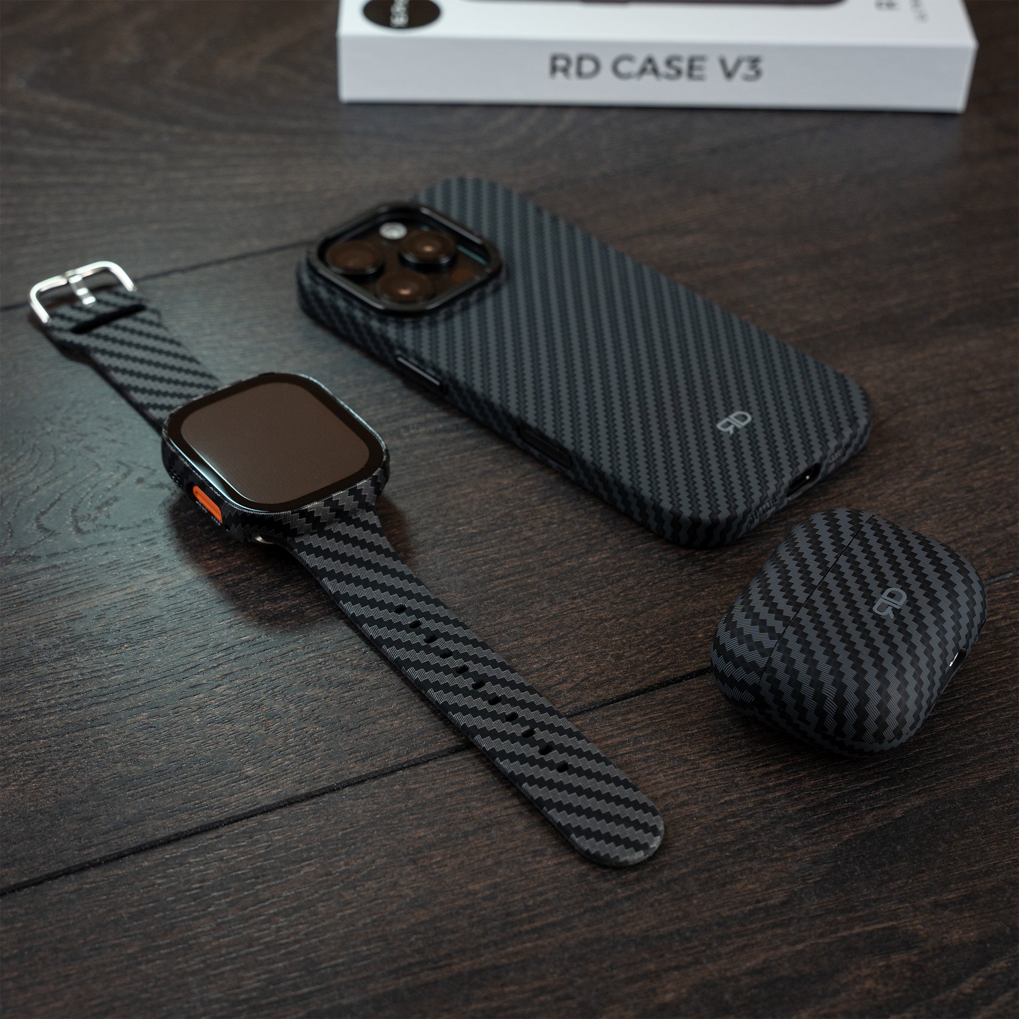 Custodia RD in fibra di carbonio V3