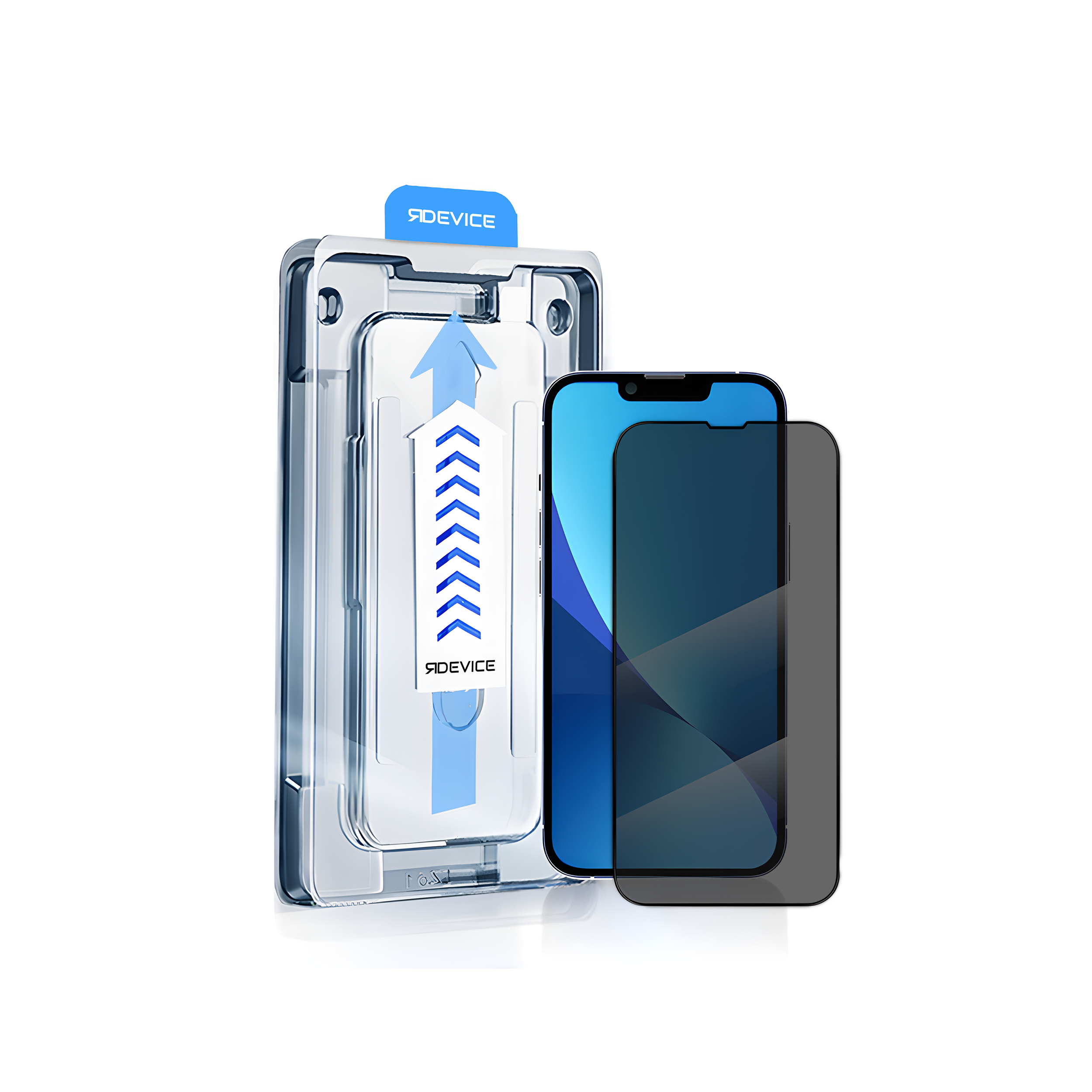 Proteggi schermo in vetro con kit di installazione